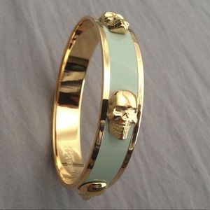 Alexander McQueen 3D Skull Bangle
